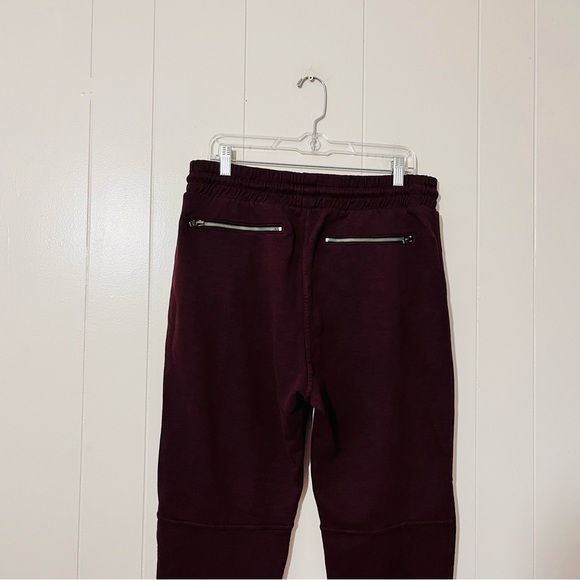 Joes Jeans Joggers Mens  Burgundy Size L NWT - Picture 9 of 12